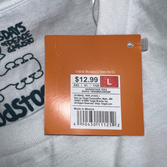 Woodstock 40th Anniversary T-shirt - Picture 4 of 4